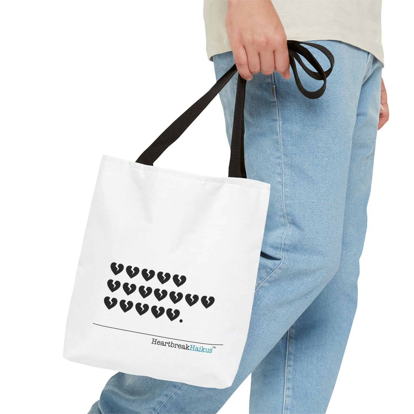 "Hieroglyph Heartbreak Haiku" Tote Bag