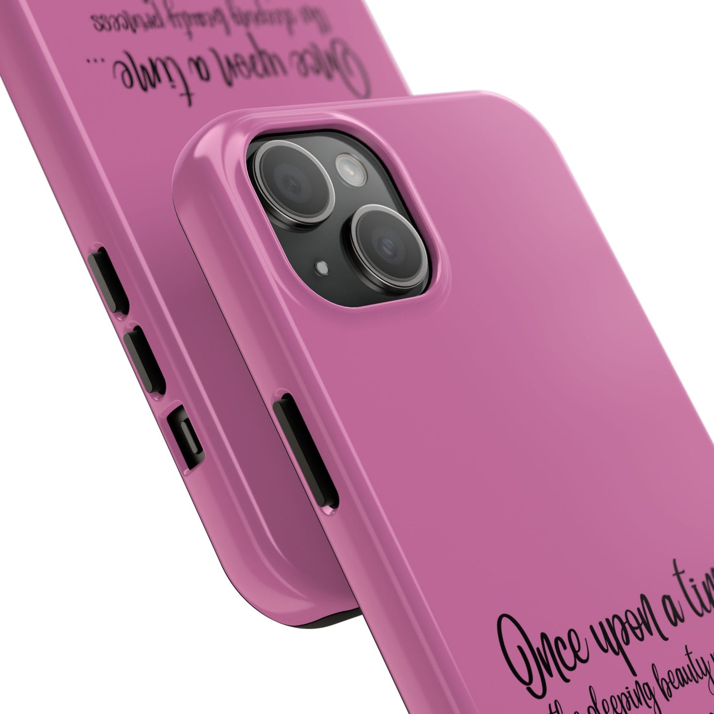 Sleeping Beauty's Alarm Tough Phone Cases (pink)