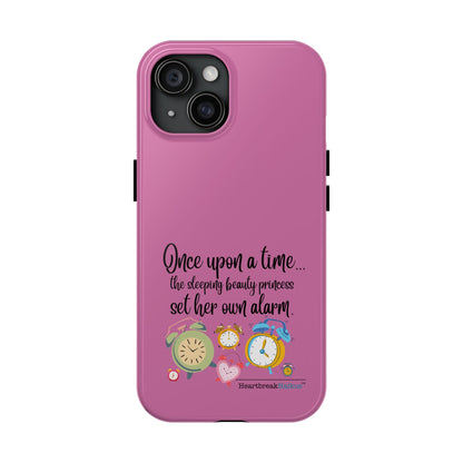 Sleeping Beauty's Alarm Tough Phone Cases (pink)