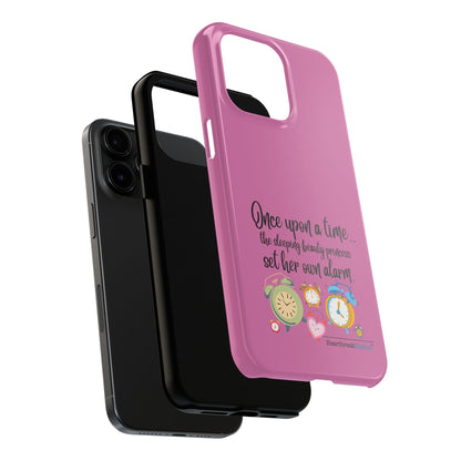 Sleeping Beauty's Alarm Tough Phone Cases (pink)