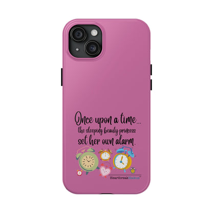 Sleeping Beauty's Alarm Tough Phone Cases (pink)