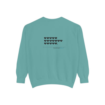 Luxurious comfort and style are what this unisex, garment-dyed sweatshirt is all about. It's made with 80% ring-spun cotton and 20% polyester and the fabric is 3-end garment-dyed, ring-spun, color-blast fleece with a 100% cotton face. Each sweatshirt come