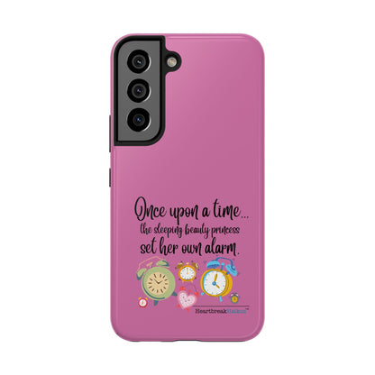 Sleeping Beauty's Alarm Tough Phone Cases (pink)