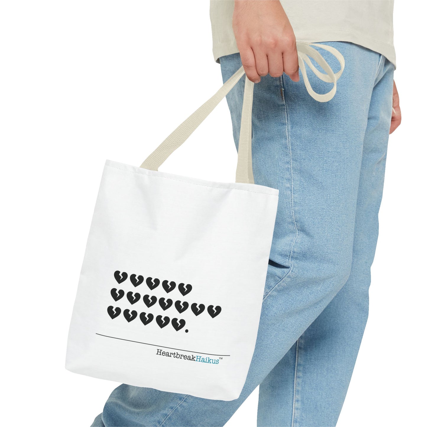 "Hieroglyph Heartbreak Haiku" Tote Bag