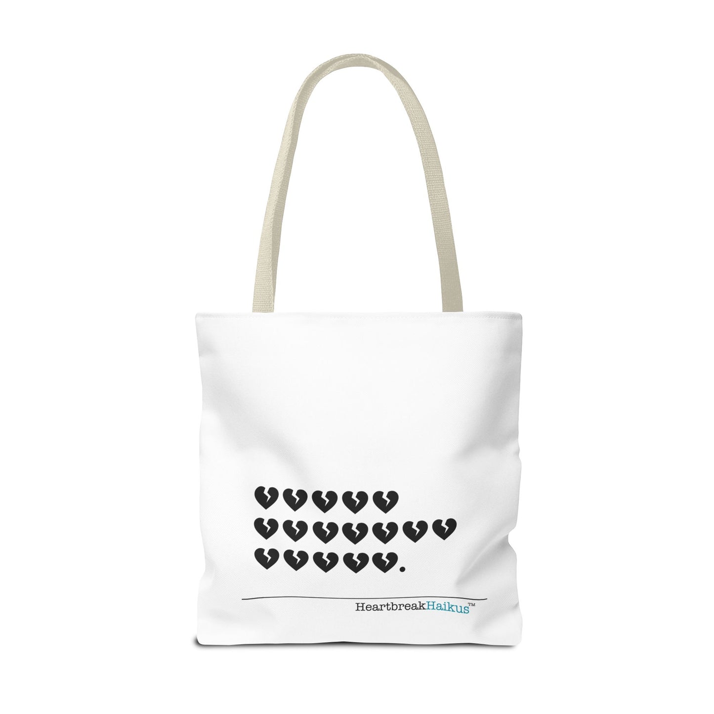 "Hieroglyph Heartbreak Haiku" Tote Bag