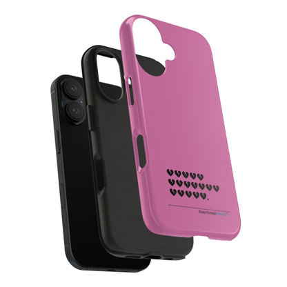 Hieroglyph Heartbreak Haiku Tough Phone Cases (pink)