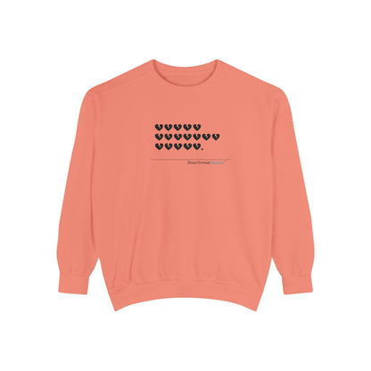 Luxurious comfort and style are what this unisex, garment-dyed sweatshirt is all about. It's made with 80% ring-spun cotton and 20% polyester and the fabric is 3-end garment-dyed, ring-spun, color-blast fleece with a 100% cotton face. Each sweatshirt come