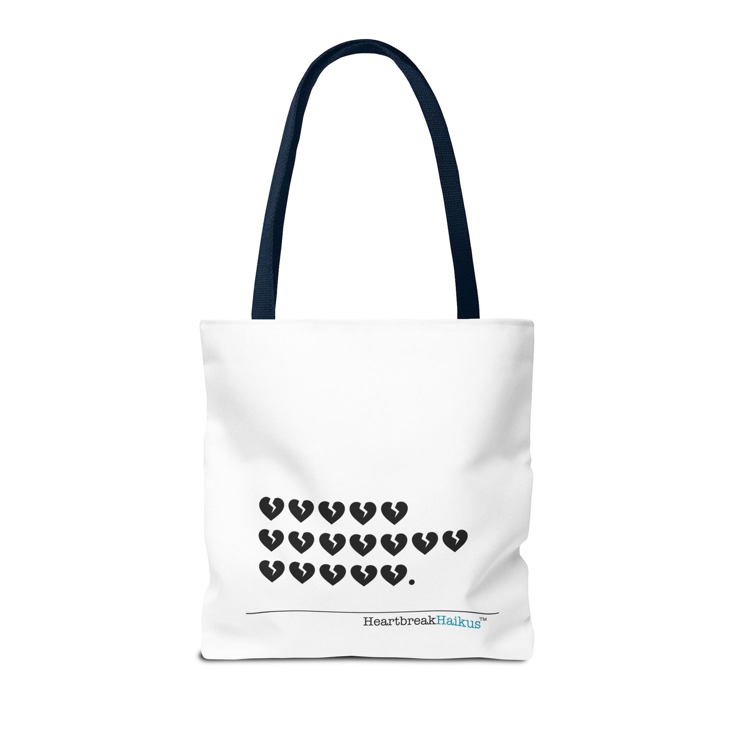 "Hieroglyph Heartbreak Haiku" Tote Bag