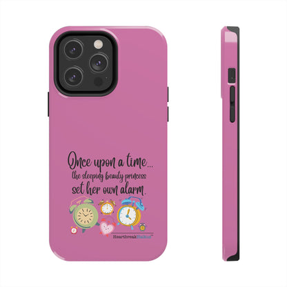 Sleeping Beauty's Alarm Tough Phone Cases (pink)