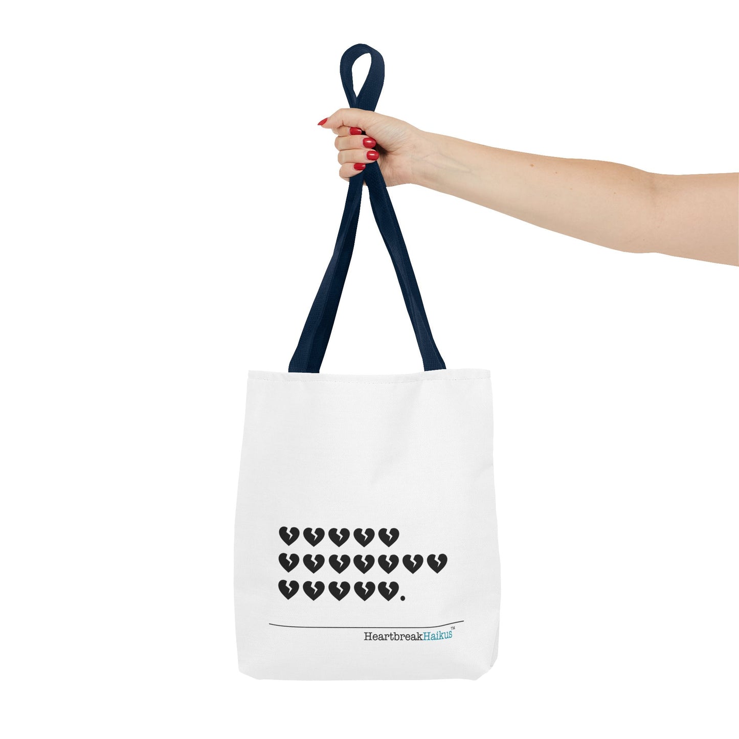 "Hieroglyph Heartbreak Haiku" Tote Bag