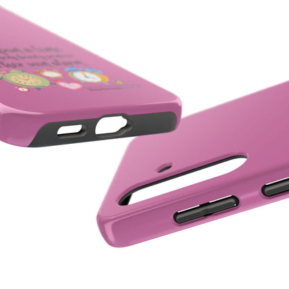 Sleeping Beauty's Alarm Tough Phone Cases (pink)