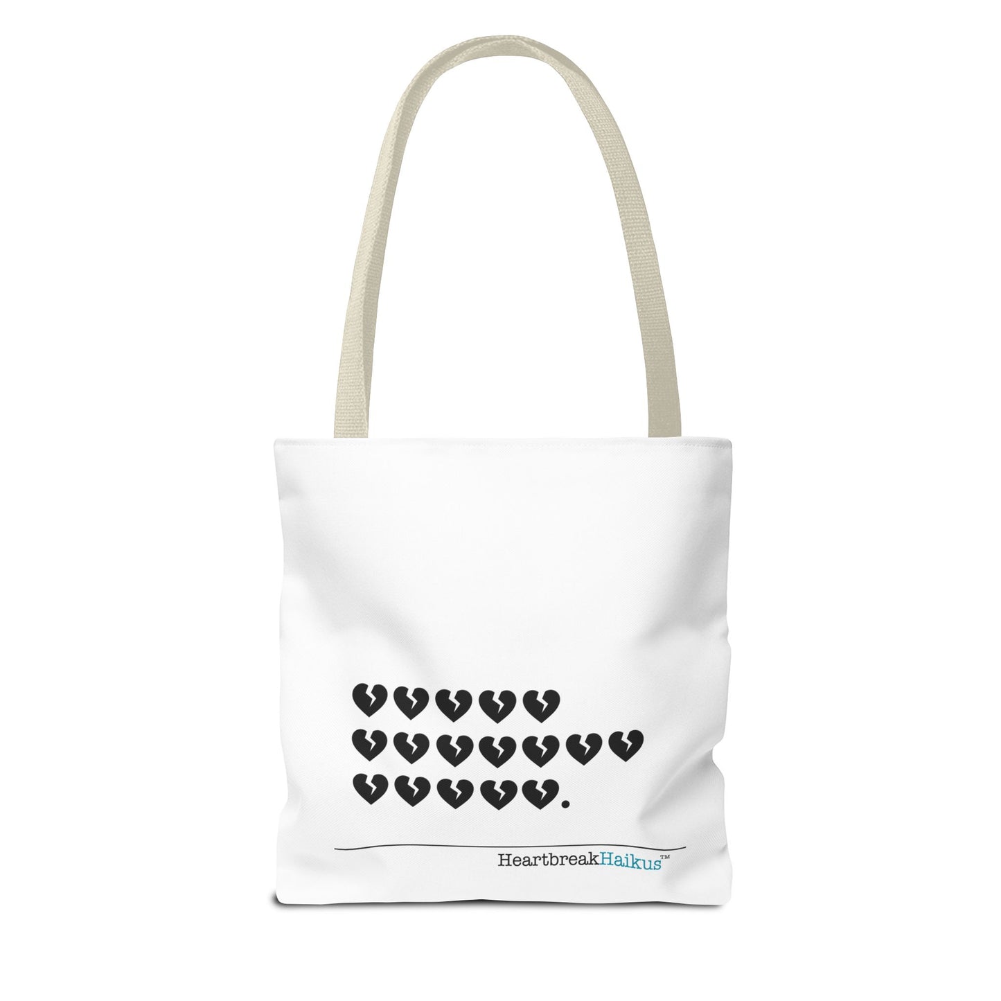 "Hieroglyph Heartbreak Haiku" Tote Bag