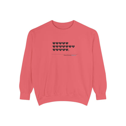 Luxurious comfort and style are what this unisex, garment-dyed sweatshirt is all about. It's made with 80% ring-spun cotton and 20% polyester and the fabric is 3-end garment-dyed, ring-spun, color-blast fleece with a 100% cotton face. Each sweatshirt come