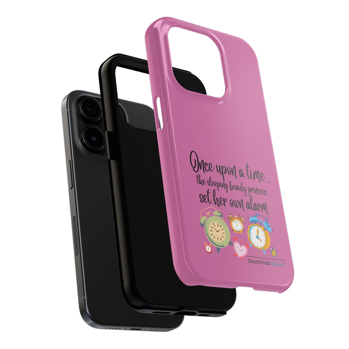 Sleeping Beauty's Alarm Tough Phone Cases (pink)