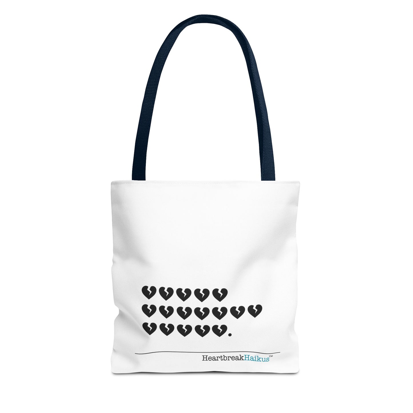 "Hieroglyph Heartbreak Haiku" Tote Bag