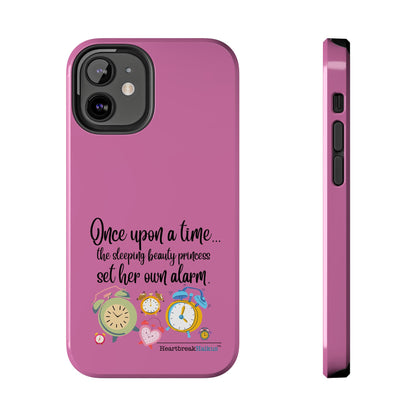 Sleeping Beauty's Alarm Tough Phone Cases (pink)