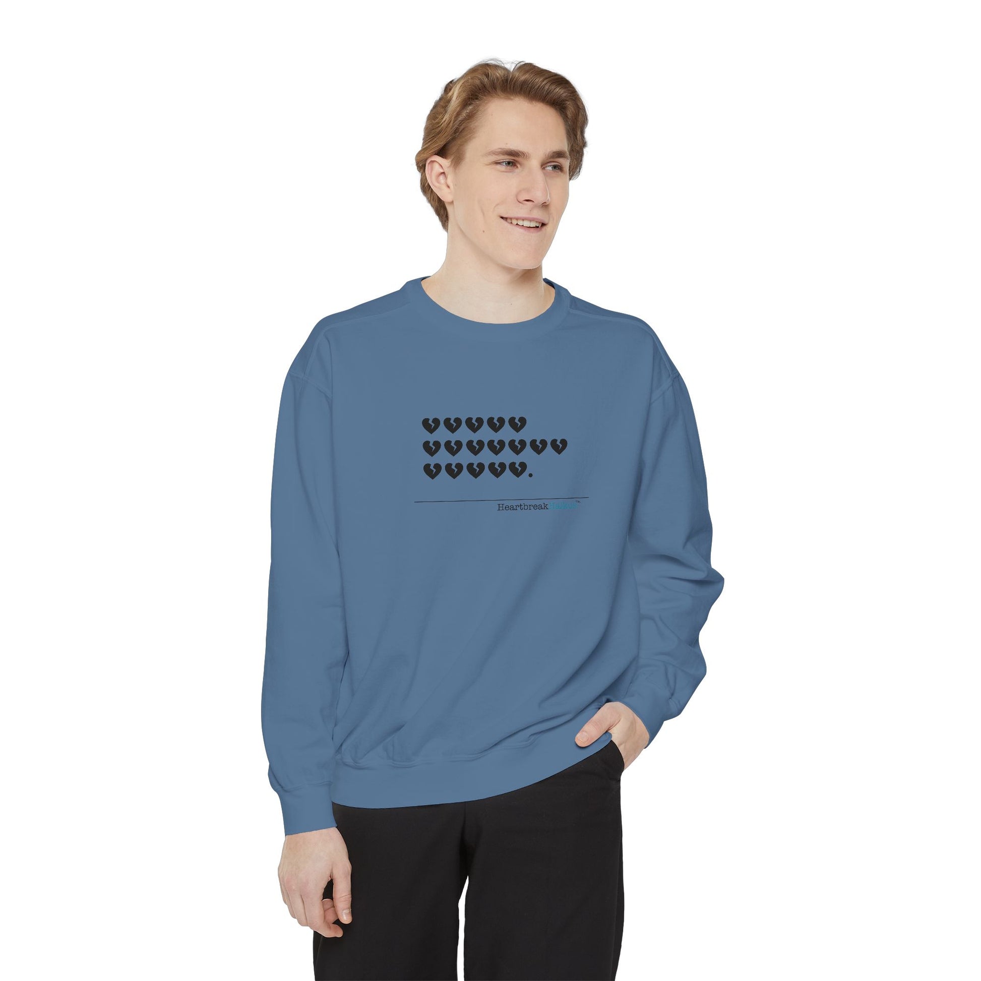 Luxurious comfort and style are what this unisex, garment-dyed sweatshirt is all about. It's made with 80% ring-spun cotton and 20% polyester and the fabric is 3-end garment-dyed, ring-spun, color-blast fleece with a 100% cotton face. Each sweatshirt come