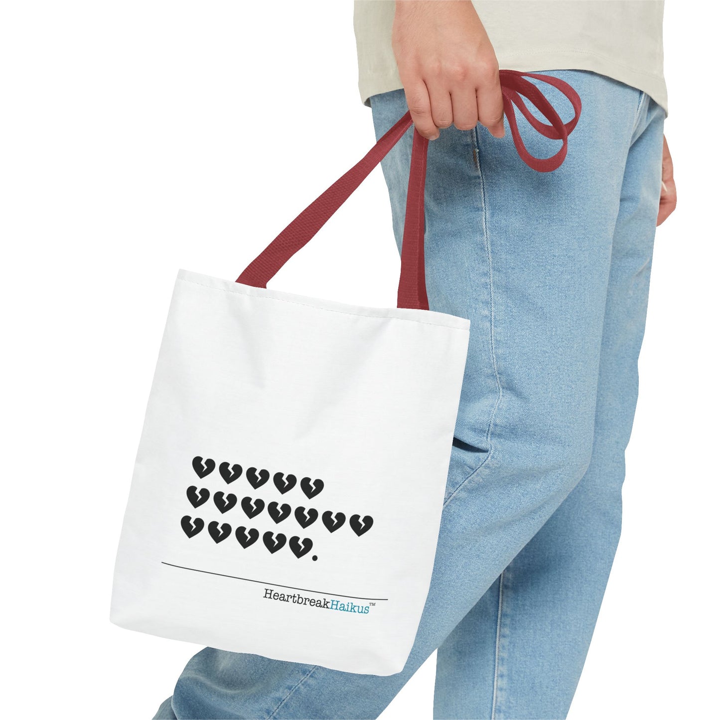 "Hieroglyph Heartbreak Haiku" Tote Bag