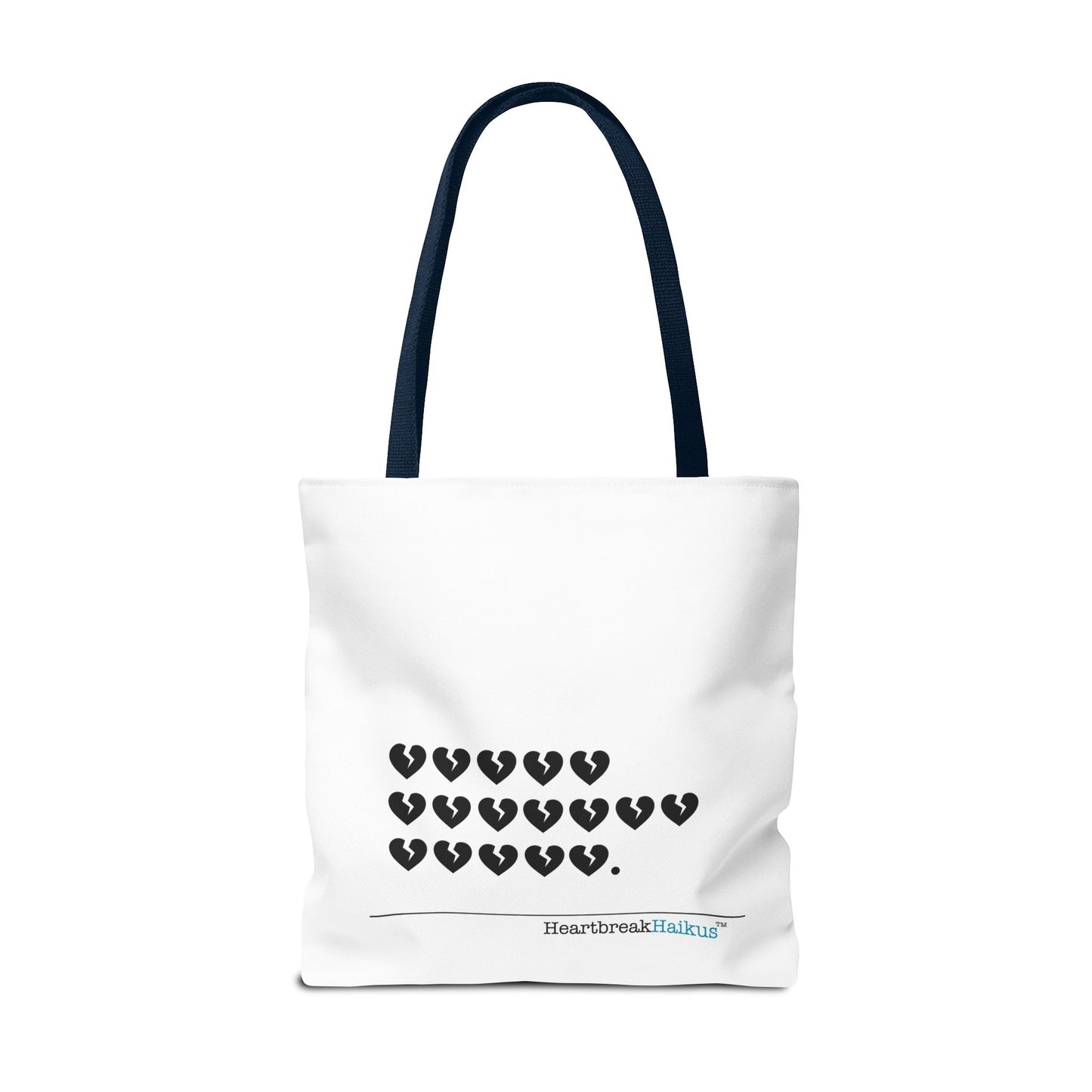 "Hieroglyph Heartbreak Haiku" Tote Bag