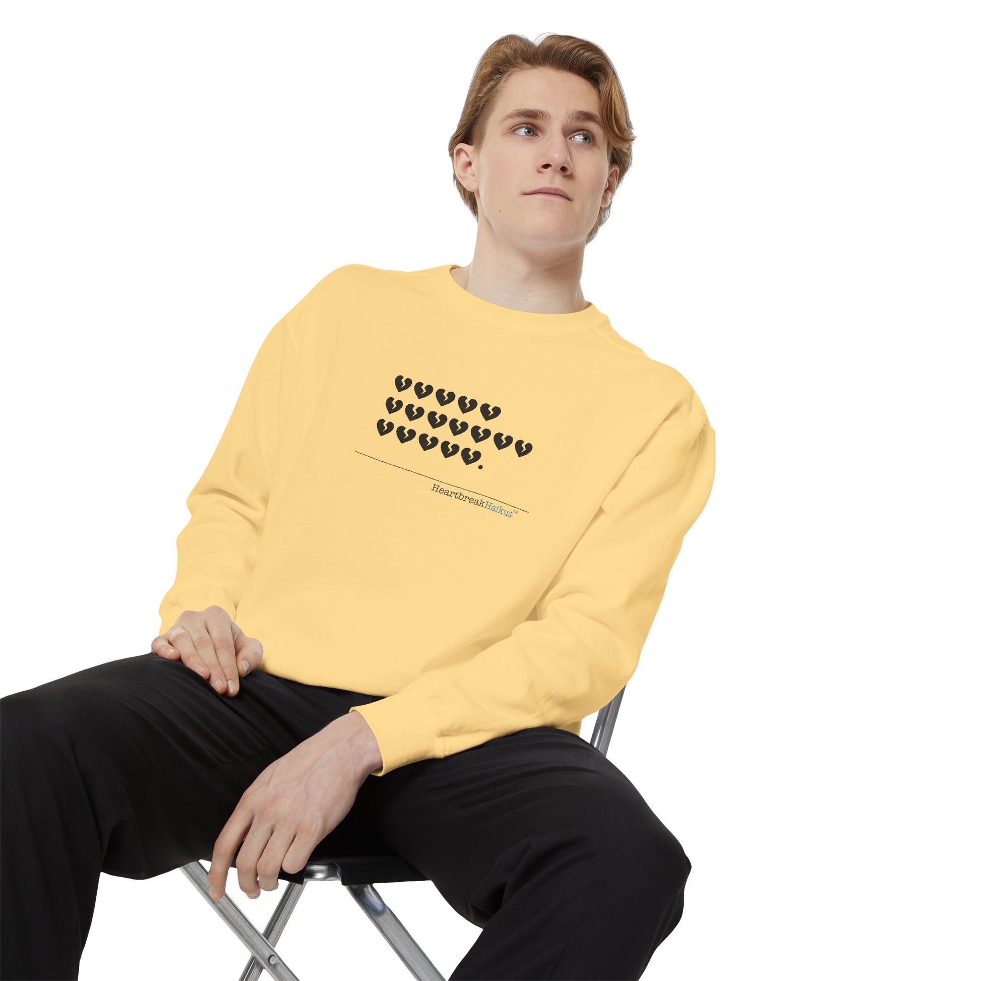 Luxurious comfort and style are what this unisex, garment-dyed sweatshirt is all about. It's made with 80% ring-spun cotton and 20% polyester and the fabric is 3-end garment-dyed, ring-spun, color-blast fleece with a 100% cotton face. Each sweatshirt come