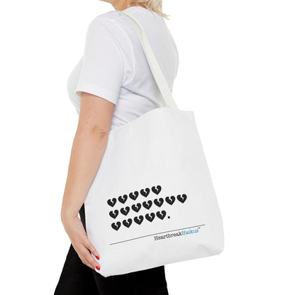 "Hieroglyph Heartbreak Haiku" Tote Bag