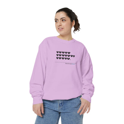 Luxurious comfort and style are what this unisex, garment-dyed sweatshirt is all about. It's made with 80% ring-spun cotton and 20% polyester and the fabric is 3-end garment-dyed, ring-spun, color-blast fleece with a 100% cotton face. Each sweatshirt come