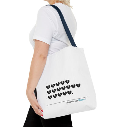 "Hieroglyph Heartbreak Haiku" Tote Bag