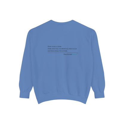 Luxurious comfort and style are what this unisex, garment-dyed sweatshirt is all about. It's made with 80% ring-spun cotton and 20% polyester and the fabric is 3-end garment-dyed, ring-spun, color-blast fleece with a 100% cotton face. Each sweatshirt come