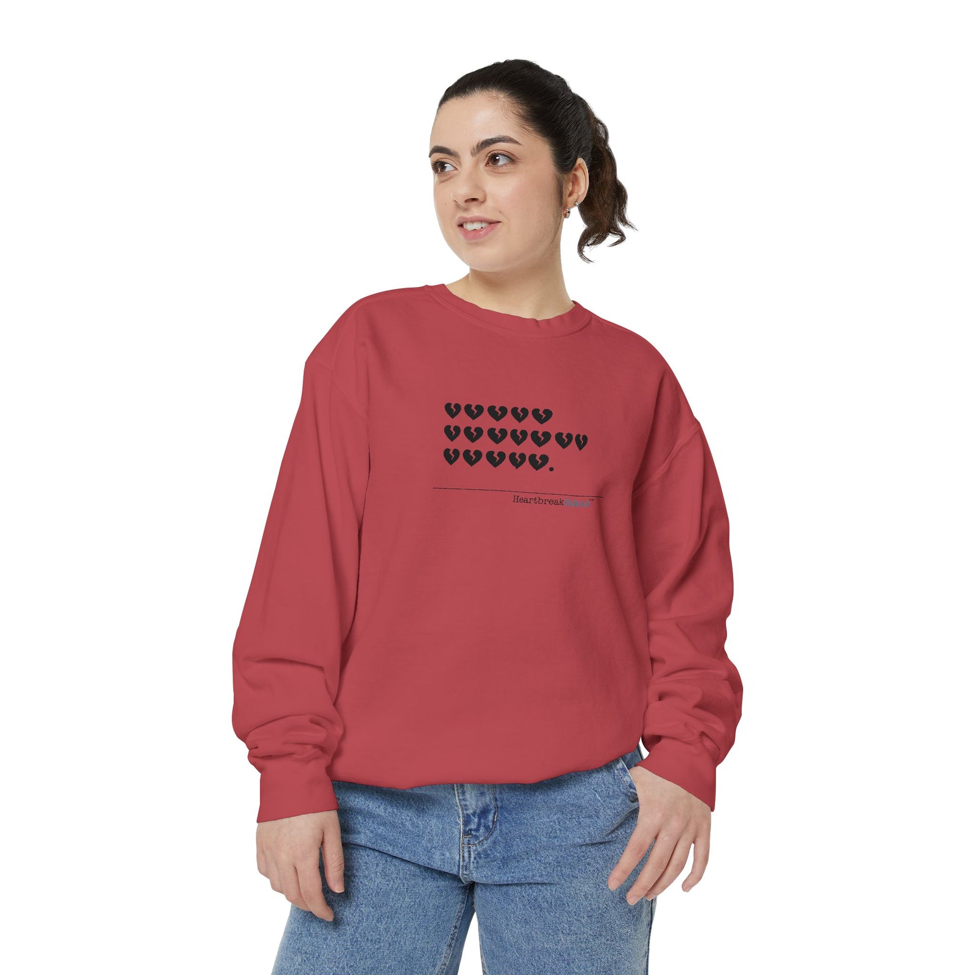 Luxurious comfort and style are what this unisex, garment-dyed sweatshirt is all about. It's made with 80% ring-spun cotton and 20% polyester and the fabric is 3-end garment-dyed, ring-spun, color-blast fleece with a 100% cotton face. Each sweatshirt come