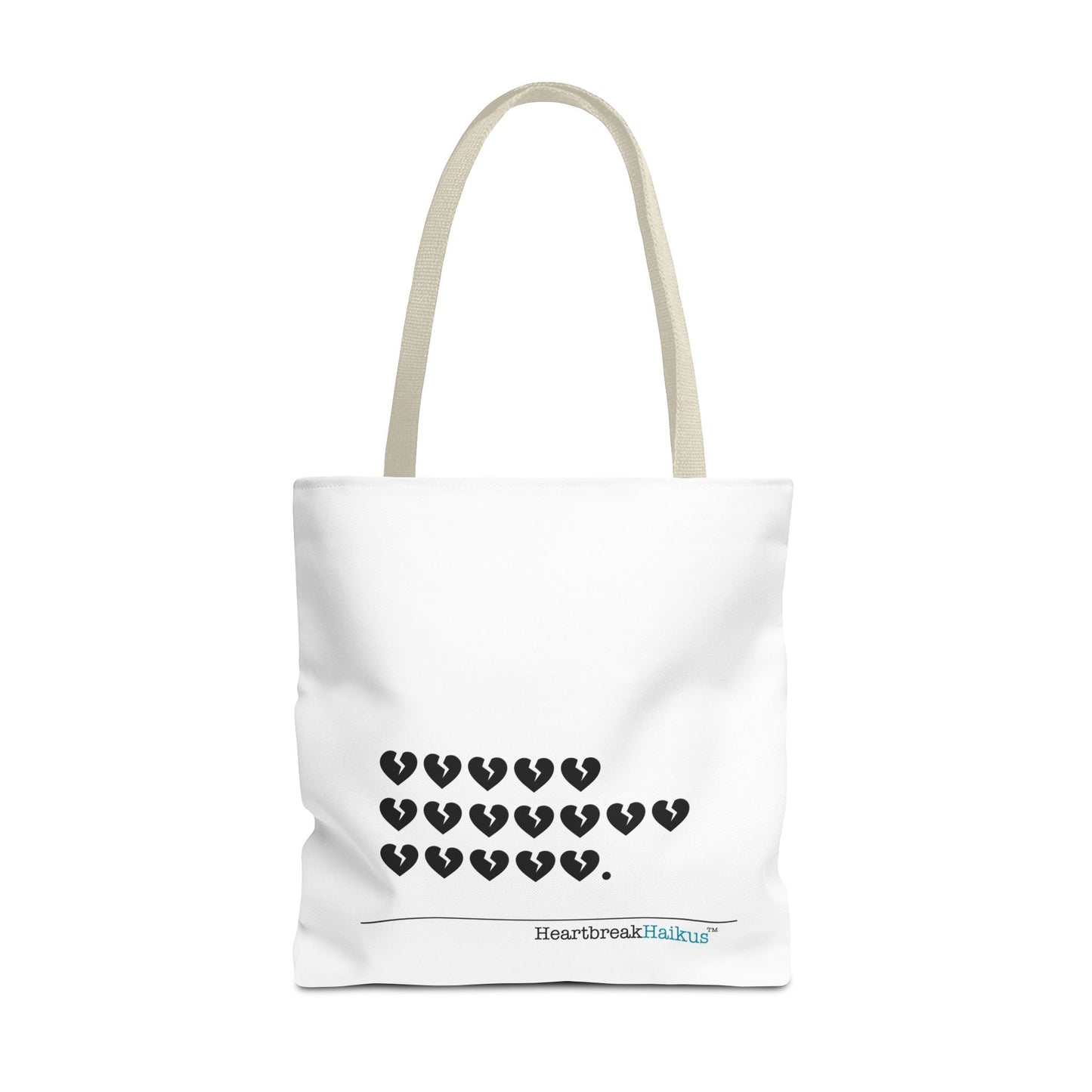 "Hieroglyph Heartbreak Haiku" Tote Bag