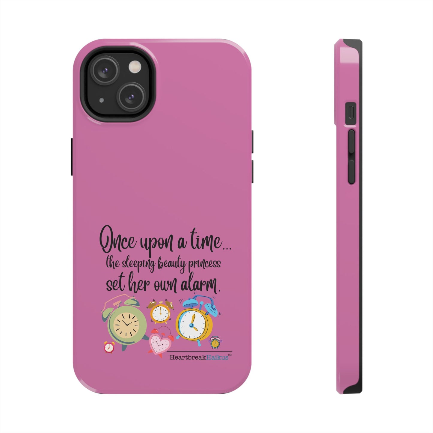 Sleeping Beauty's Alarm Tough Phone Cases (pink)