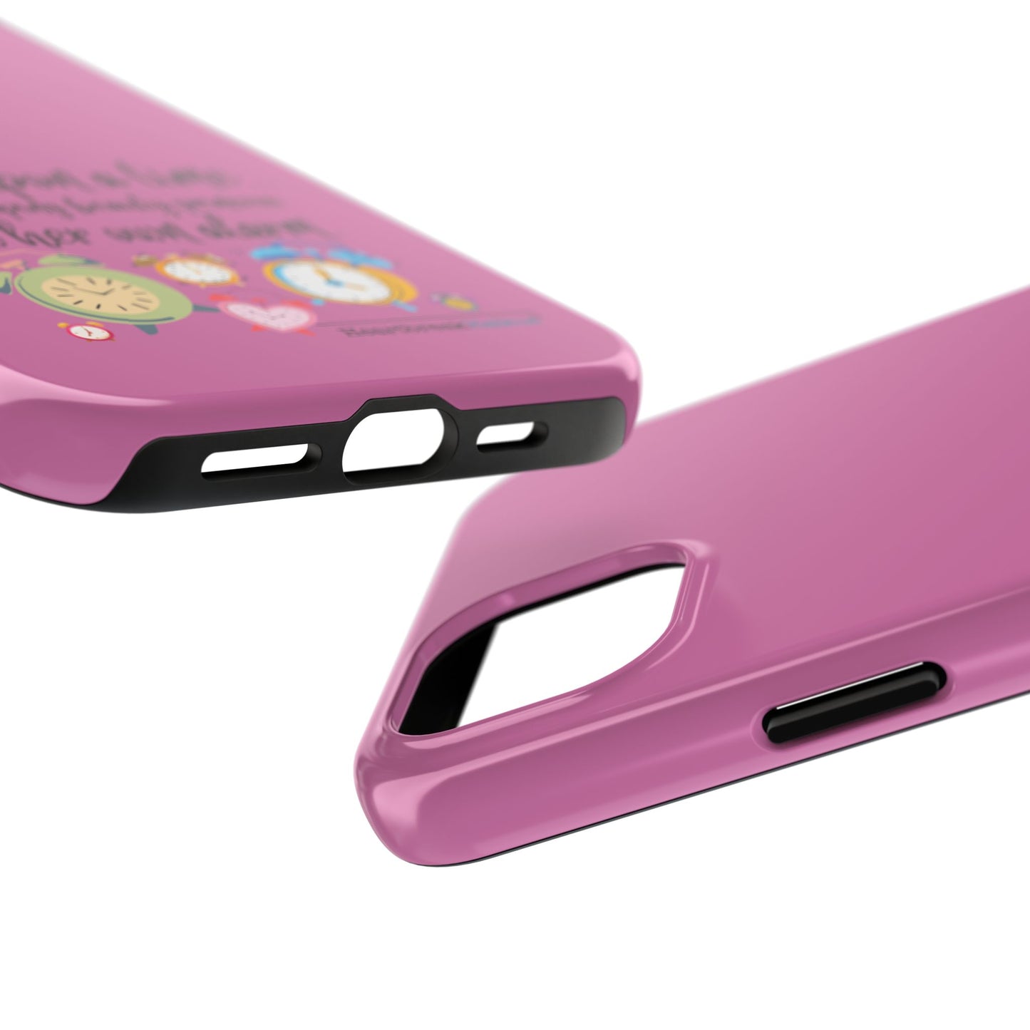 Sleeping Beauty's Alarm Tough Phone Cases (pink)