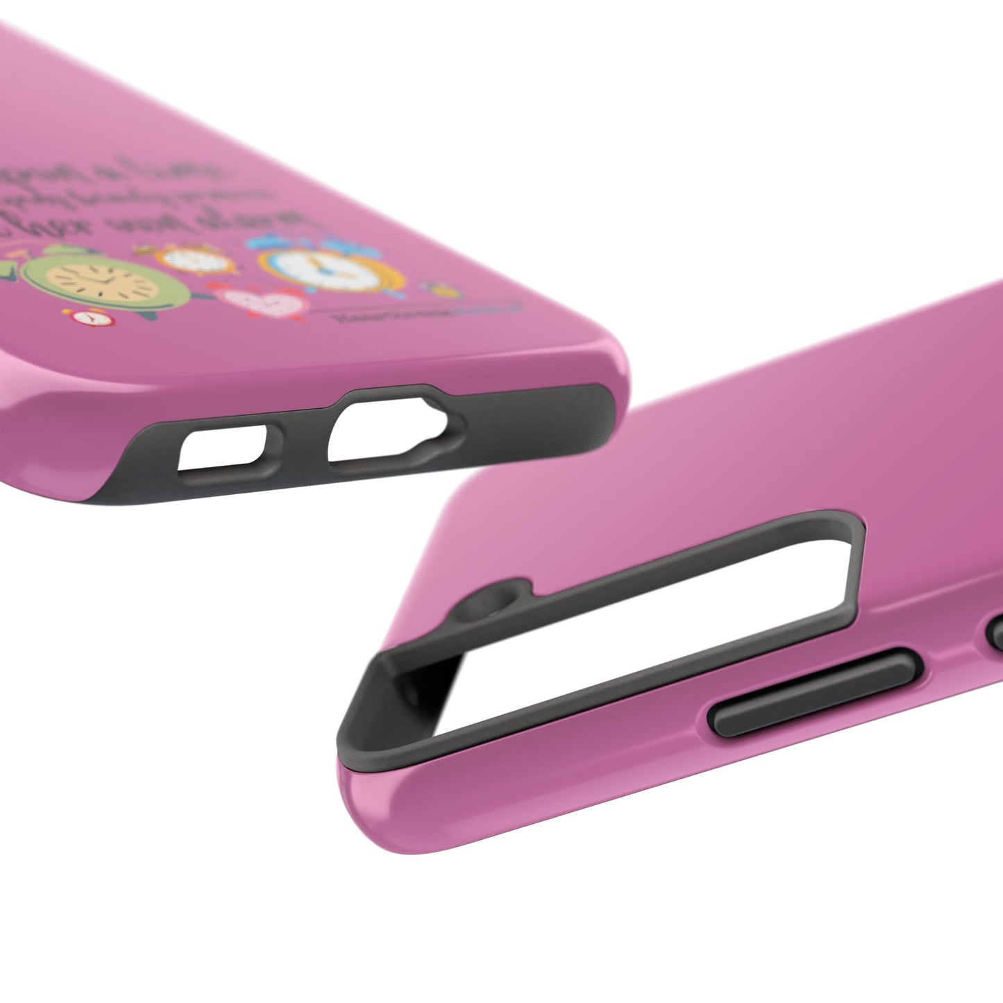 Sleeping Beauty's Alarm Tough Phone Cases (pink)