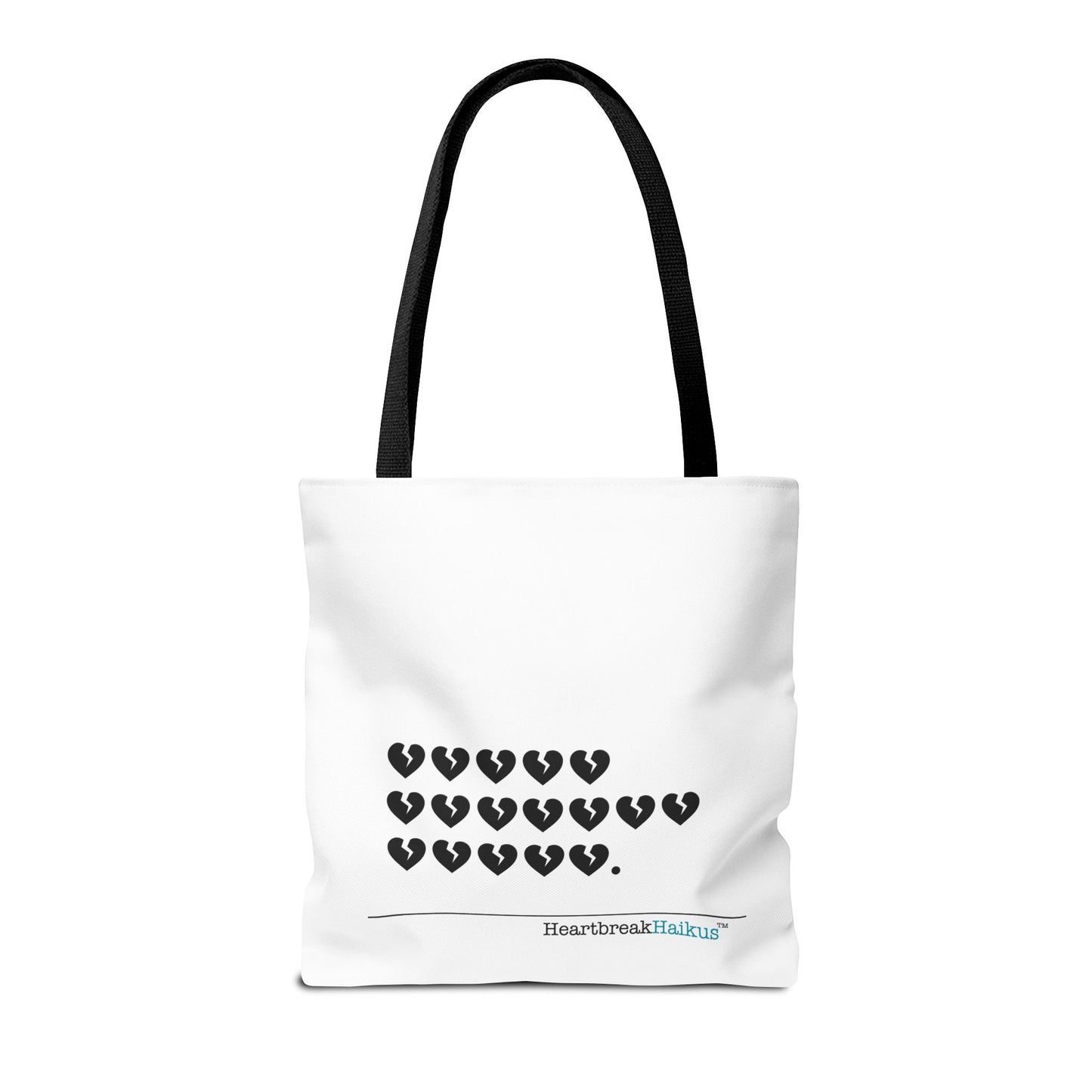 "Hieroglyph Heartbreak Haiku" Tote Bag