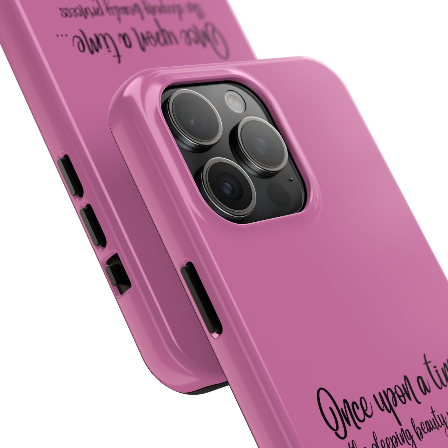 Sleeping Beauty's Alarm Tough Phone Cases (pink)