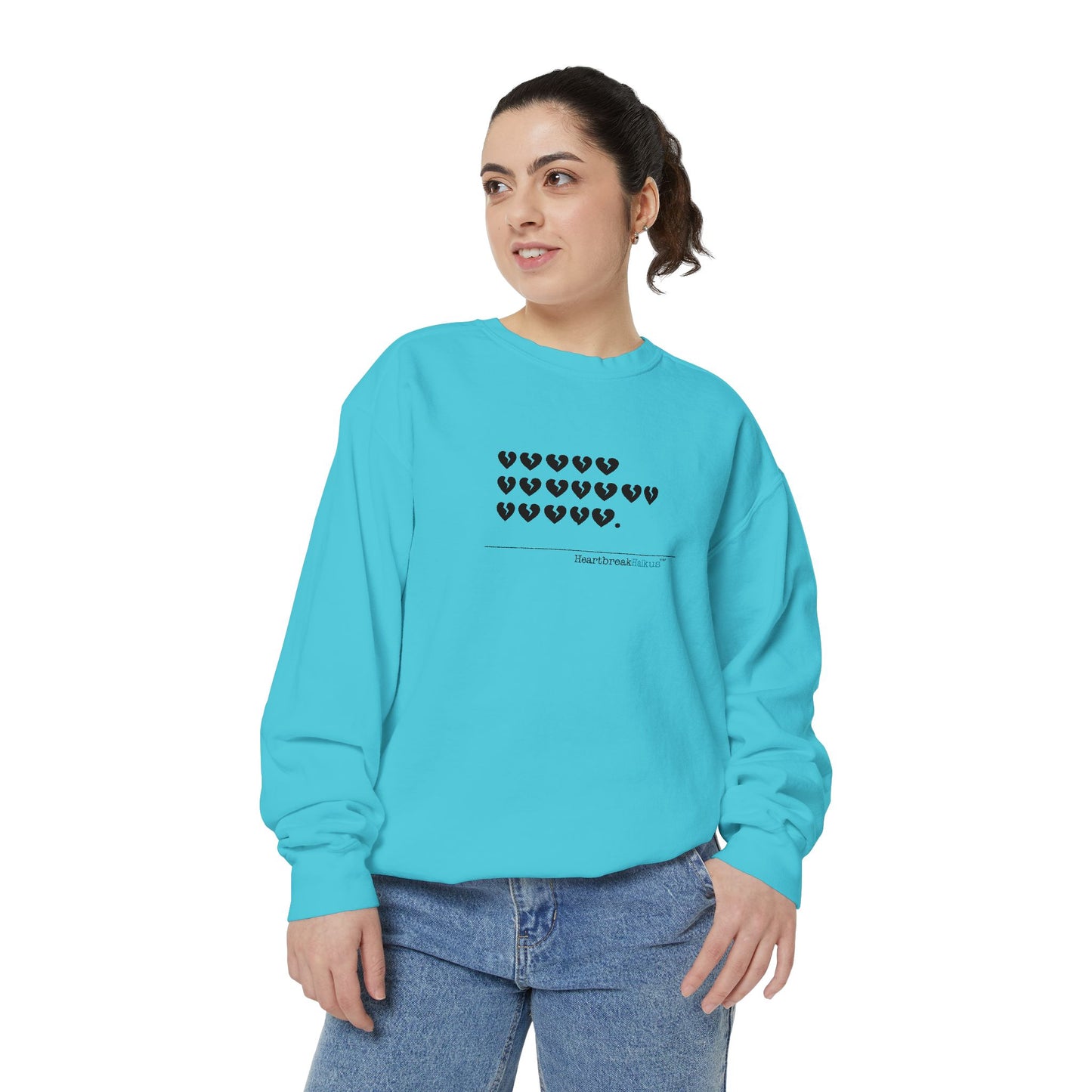 Luxurious comfort and style are what this unisex, garment-dyed sweatshirt is all about. It's made with 80% ring-spun cotton and 20% polyester and the fabric is 3-end garment-dyed, ring-spun, color-blast fleece with a 100% cotton face. Each sweatshirt come