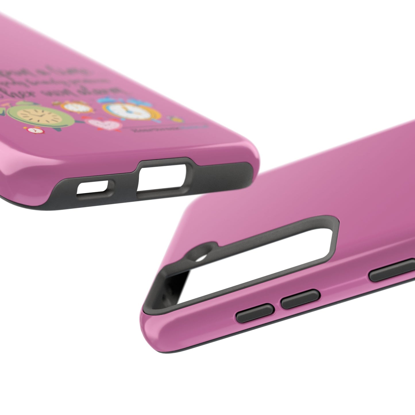 Sleeping Beauty's Alarm Tough Phone Cases (pink)