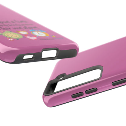 Sleeping Beauty's Alarm Tough Phone Cases (pink)