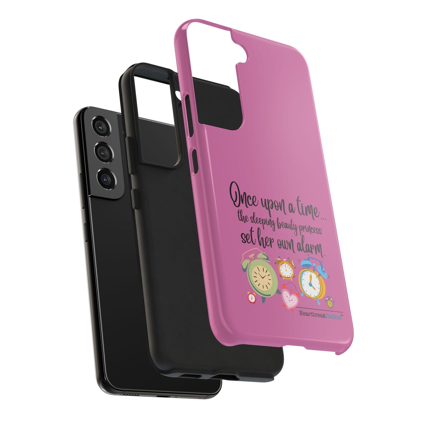 Sleeping Beauty's Alarm Tough Phone Cases (pink)