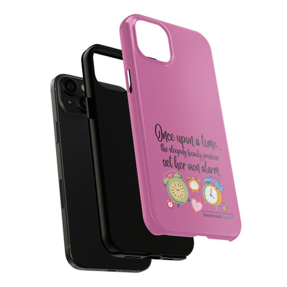 Sleeping Beauty's Alarm Tough Phone Cases (pink)