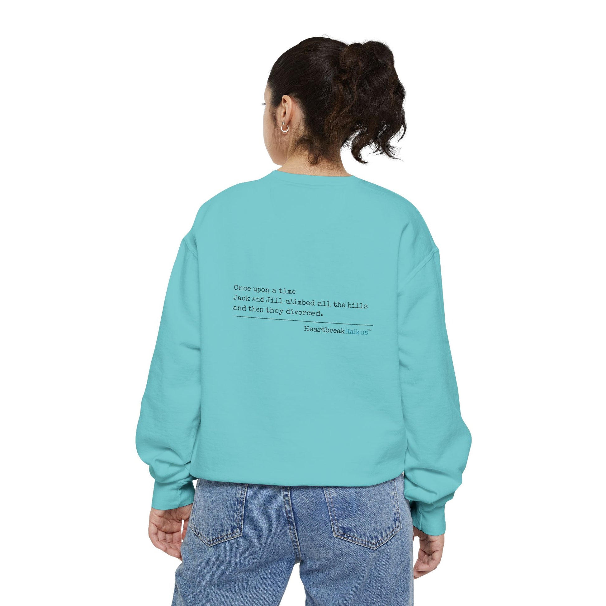 Luxurious comfort and style are what this unisex, garment-dyed sweatshirt is all about. It's made with 80% ring-spun cotton and 20% polyester and the fabric is 3-end garment-dyed, ring-spun, color-blast fleece with a 100% cotton face. Each sweatshirt come