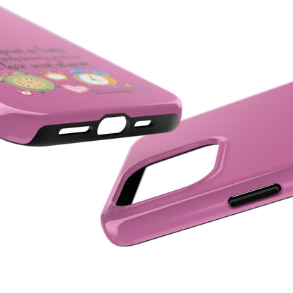 Sleeping Beauty's Alarm Tough Phone Cases (pink)